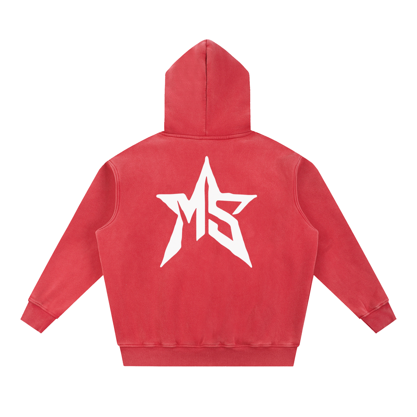 Red Oversized Moxy Hoodie