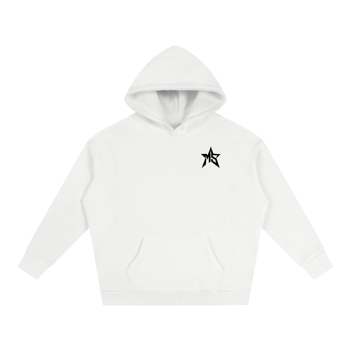 White Moxy Hoodie